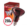Helios Lampe Rouge Infrarouge 250W (lampe chauffante infrarouge rouge pour l'élevage)